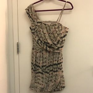 BCBGeneration one shoulder party dress